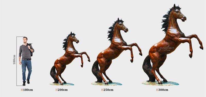 horse statue custom service