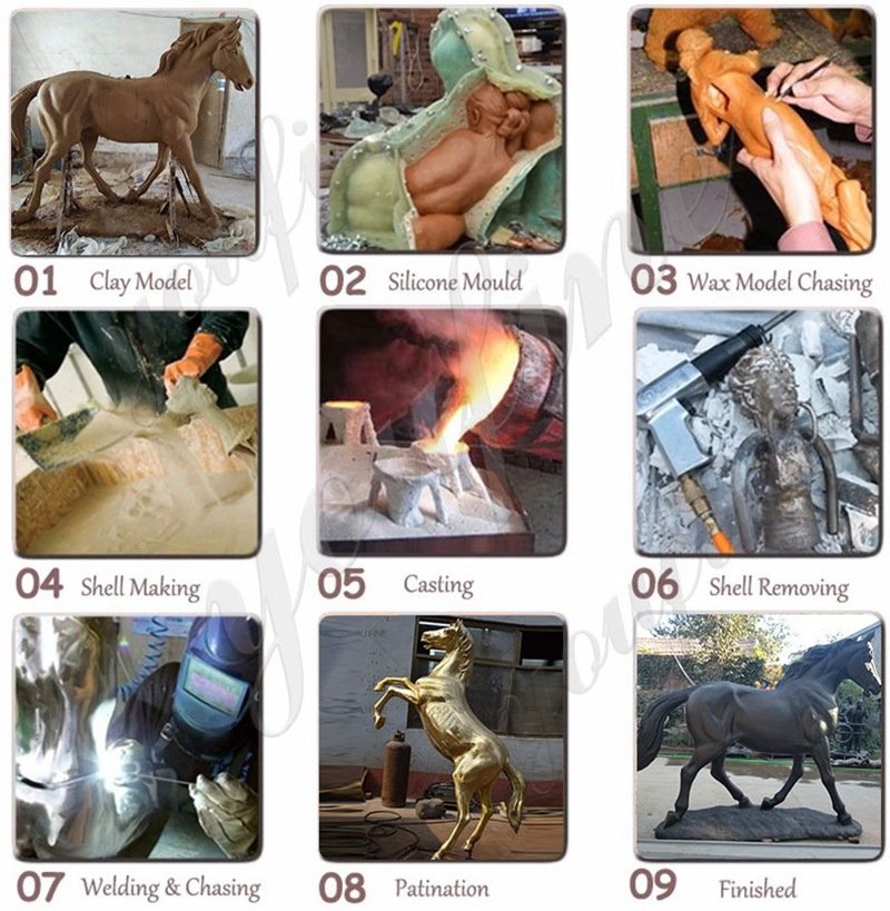 bronze casting process