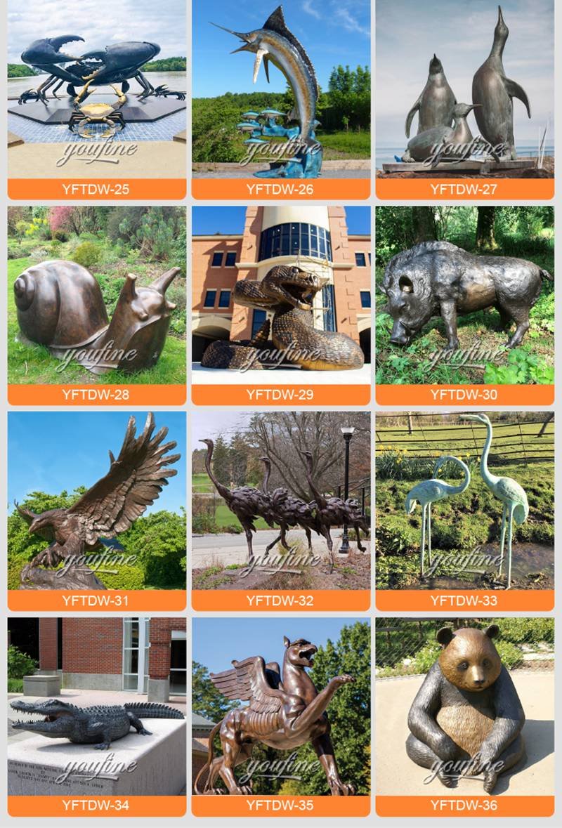 more bronze animal statue (1)