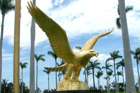 Bronze animal statue–Bronze Eagle decoration sculpture for sale