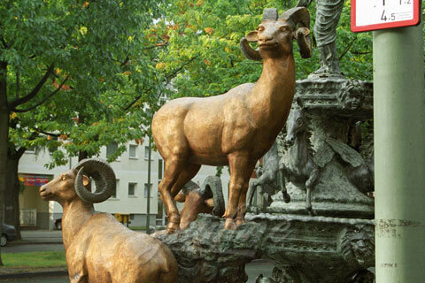 Famous bronze wildlife statues animal sculpture for sale