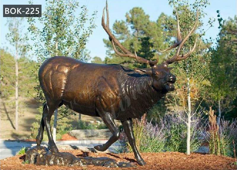 Large-Outdoor-animal-sculpture-bronze-elk-statue-for-sale-1