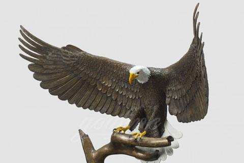 Large Outdoor eagles Bronze animal statues for sale