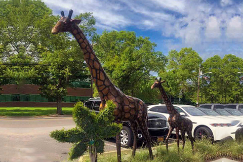 High Quality Brass Giraffes Animal Ornament for Sale BOK-33