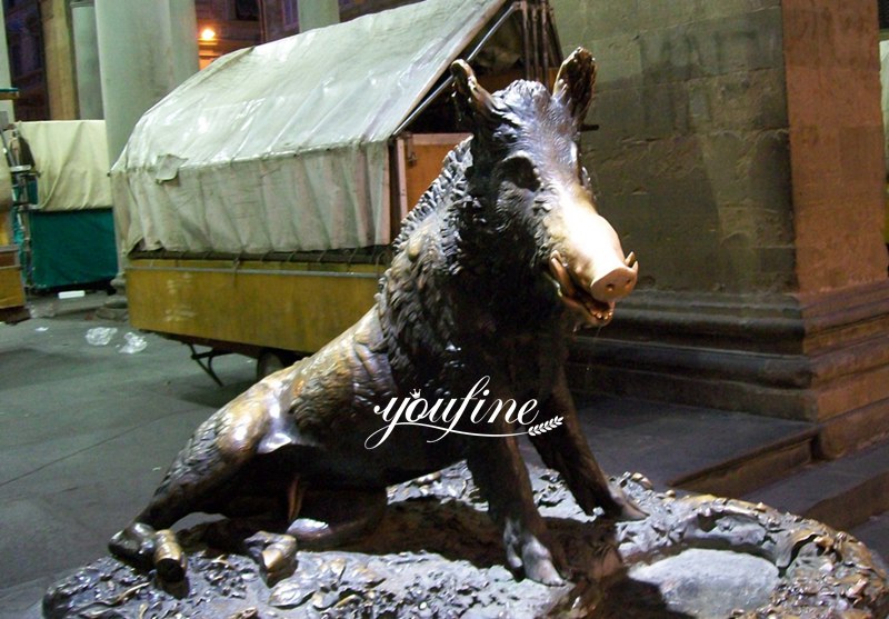 bronze boar statue-01-YouFine Sculpture