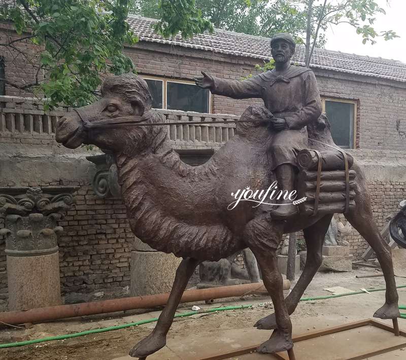 bronze camel statue-01-YouFine Sculpture