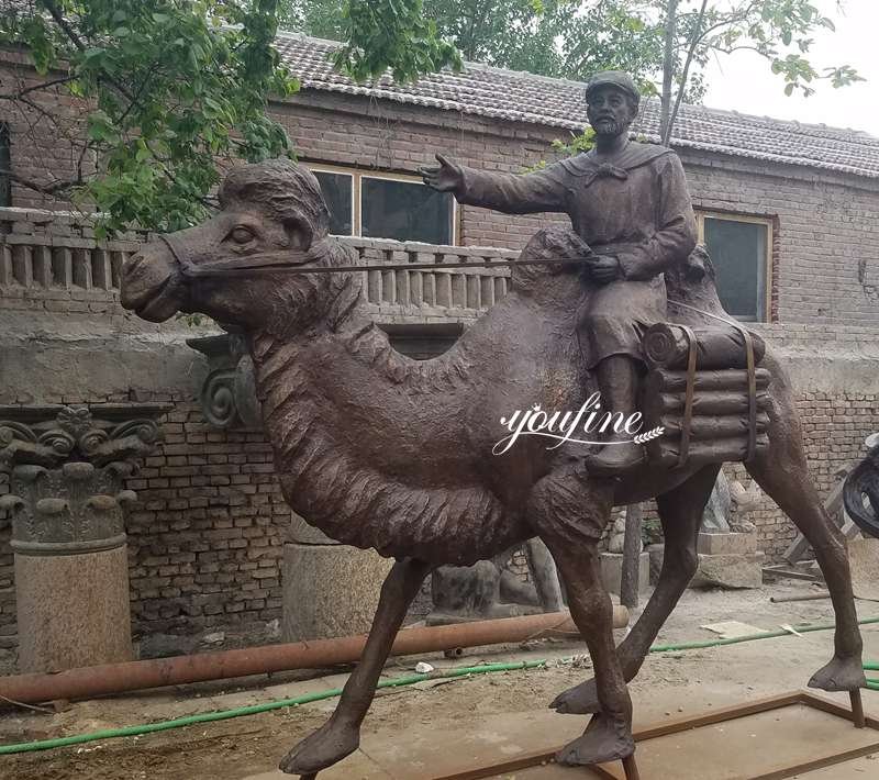 bronze camel statue-01-YouFine Sculpture