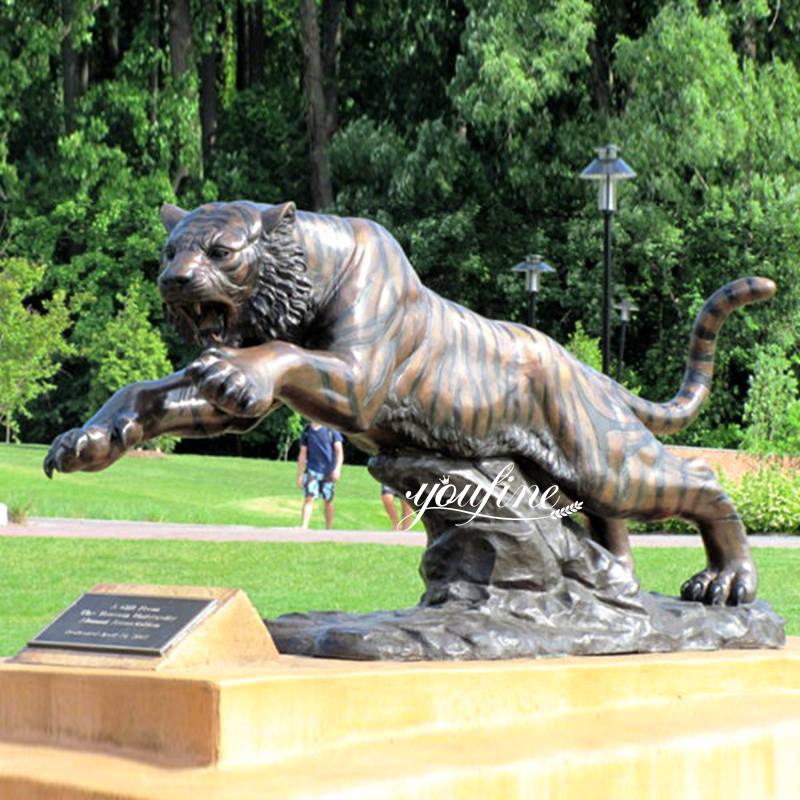 bronze tiger statue-YouFine Sculpture