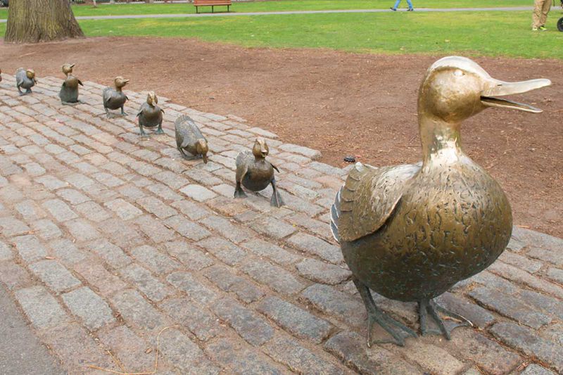 duck sculpture