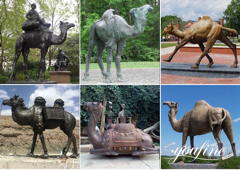 life size bronze camel statue-02-YouFine Sculpture