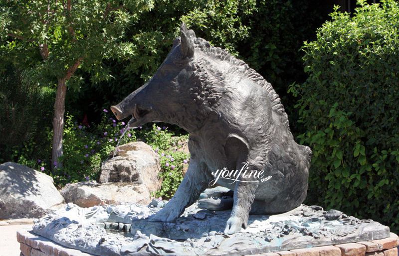 wild boar bronze statue-01-YouFine Sculpture