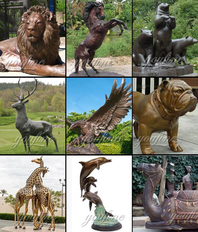 bronze animal