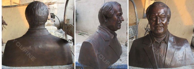 bronze bust statue of yourself as a gift