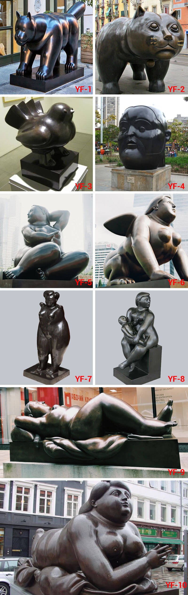 Botero Statue sculptures for sale