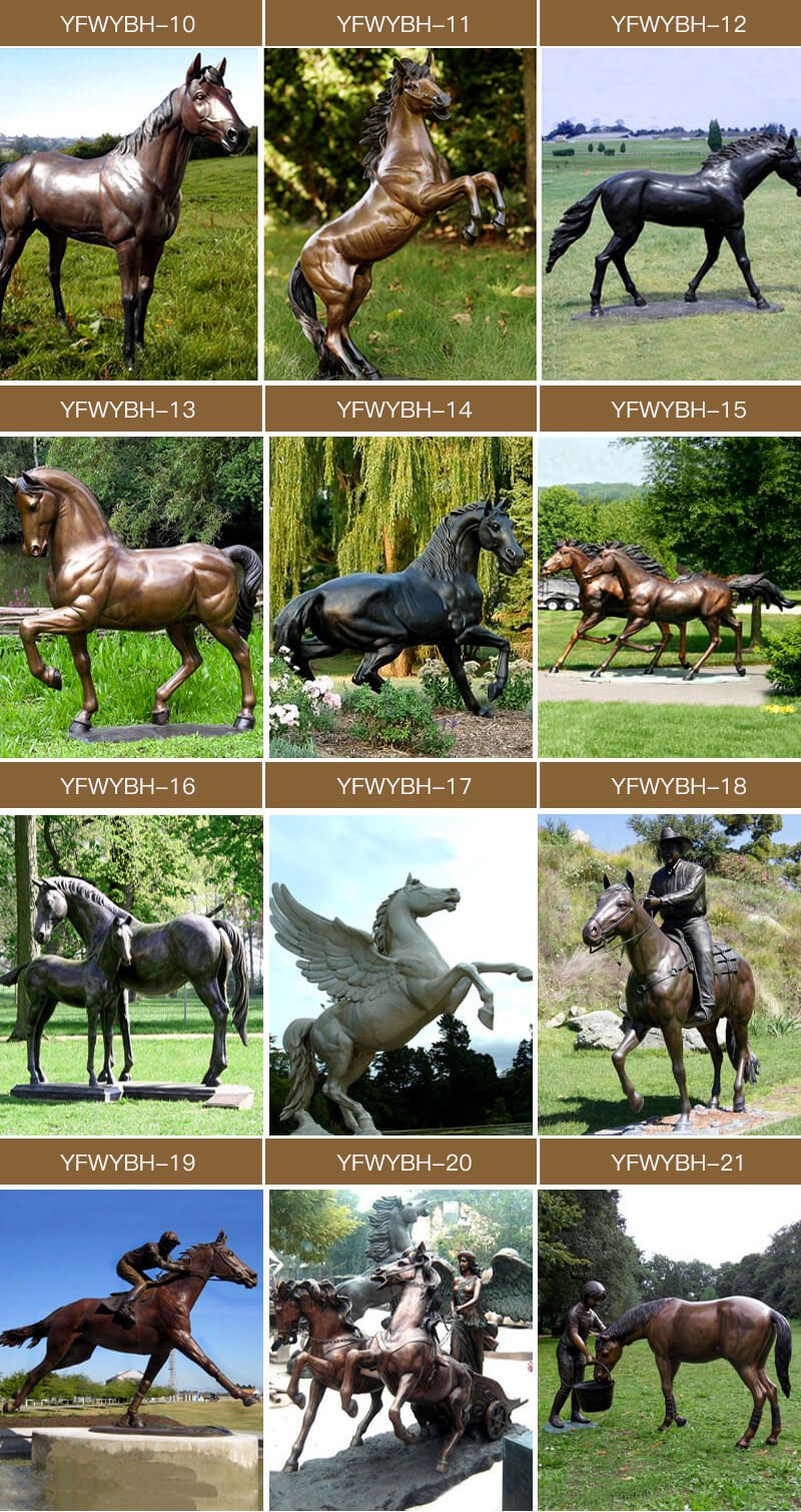 Famous Bronze Statue of Phar Lap Bronze Horse Statue for Sale BOKK-214