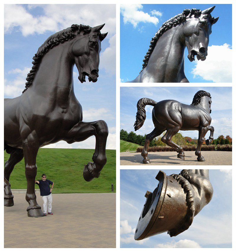 Bronze American Horse Sculpture