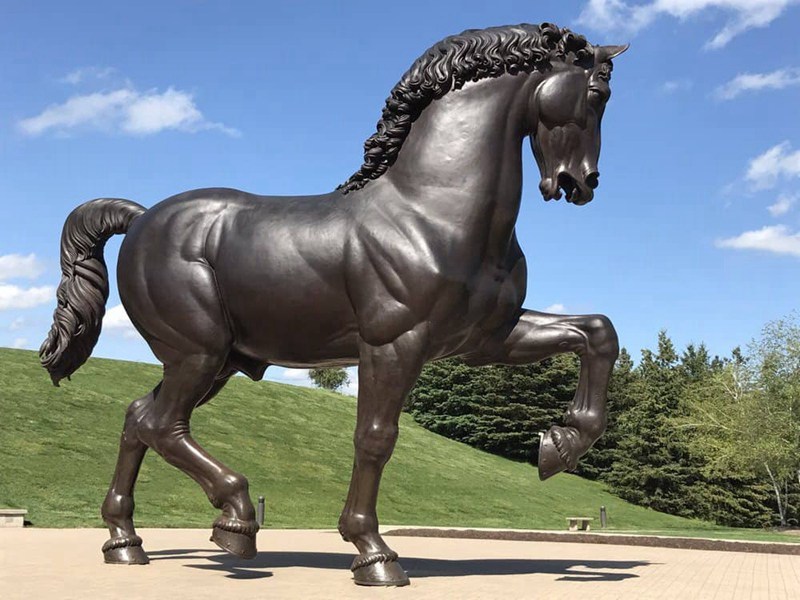 Bronze American Horse Sculpture