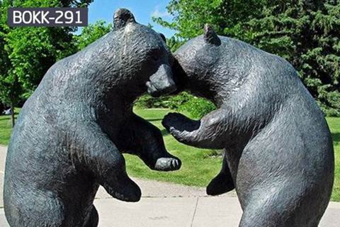 High Quality Bronze Bear Sculpture for Sale BOKK-291