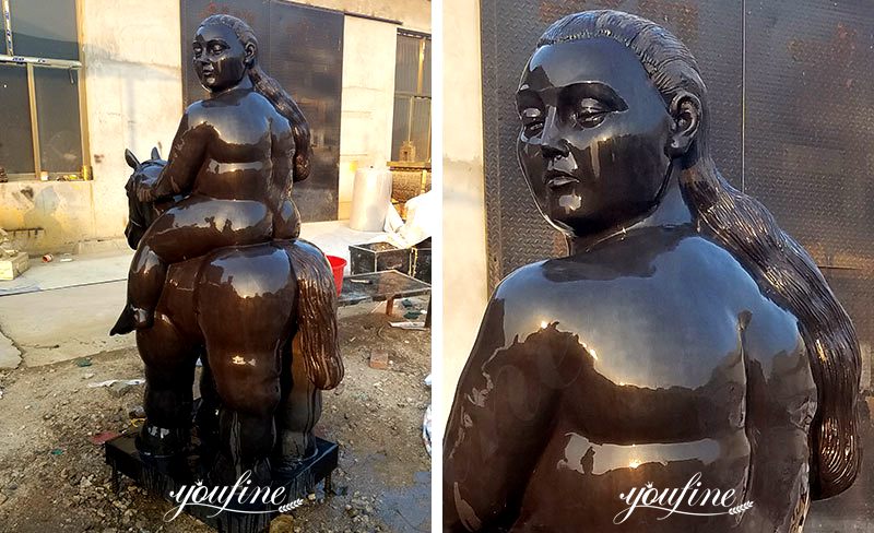 Famous Bronze Bernando Botero Horse Sculpture Garden Decor for Sale Details