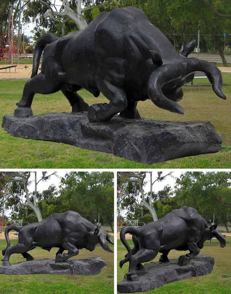 Wholesale Large Metal Bull Statue Chicago Sculpture for Sale Details