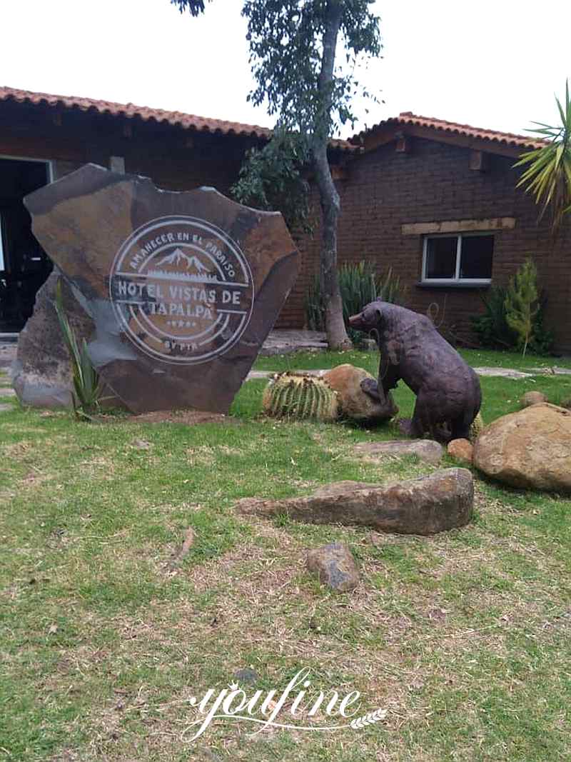 YouFine Bronze Animals Sculptures, Bronze Deer, Bear, and Crocodile Feedback From Mexican Customer