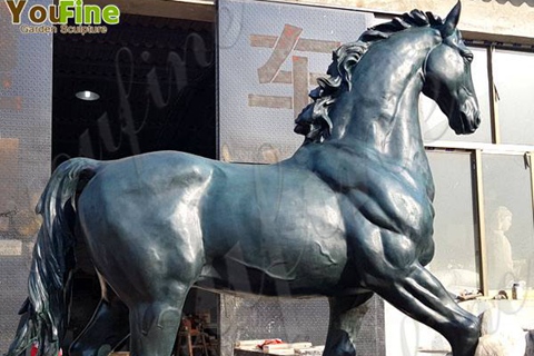 Hot Large Size Bronze Horse Statue for Garden Decoration for Sale BOKK-76