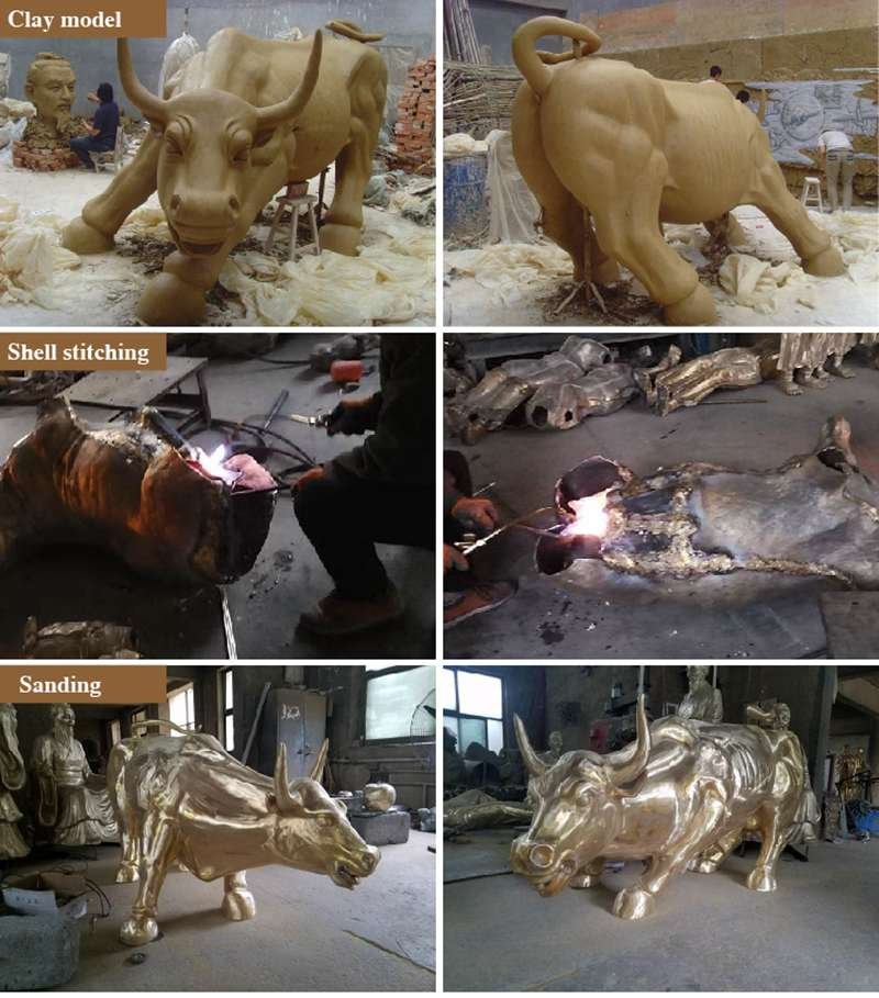 Life Size Bronze Horse Statue Mare and Pony for Sale Production Process