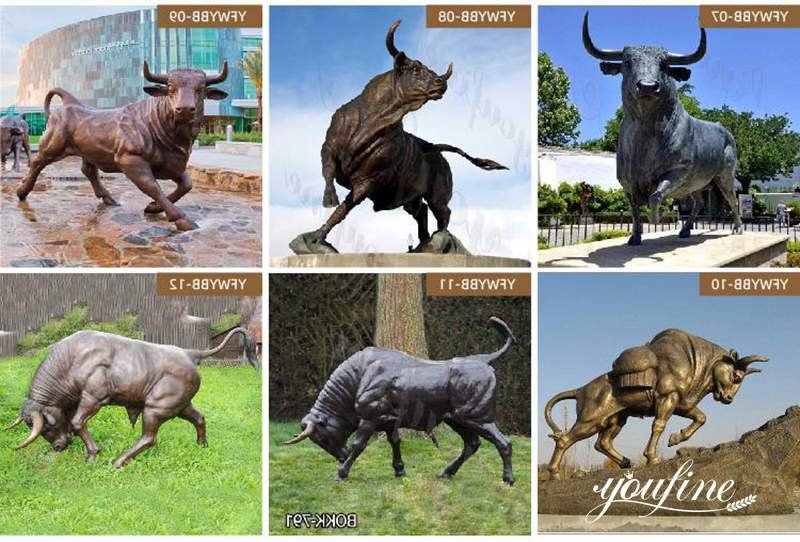 Bronze Bull Statue for Sale