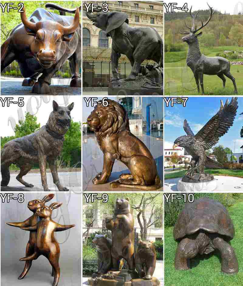 fox sculpture garden
