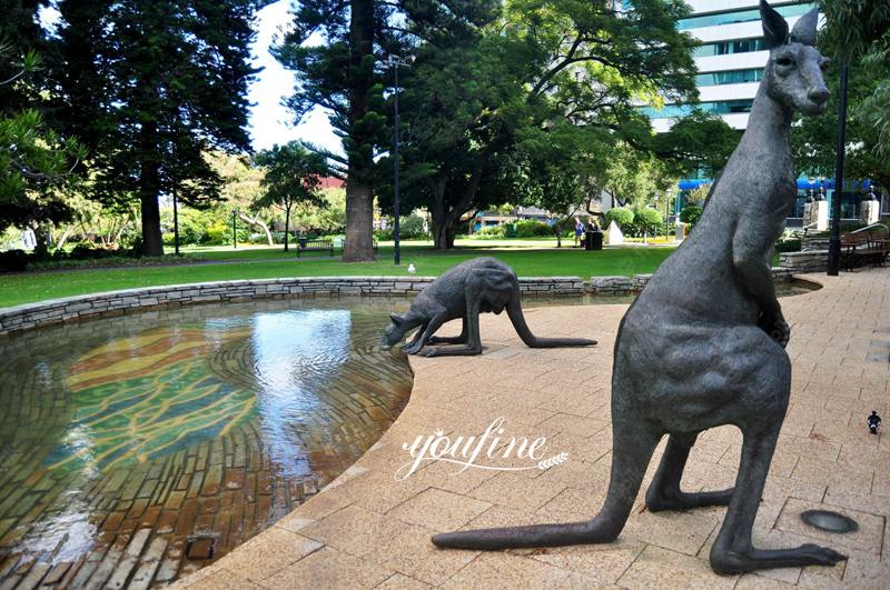 kangaroo sculpture-YouFine Sculpture