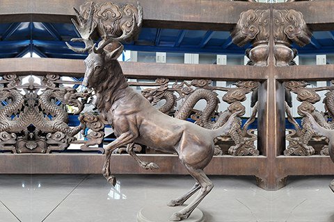 Life Size Bronze Elk Statue for Sale BOKK-999