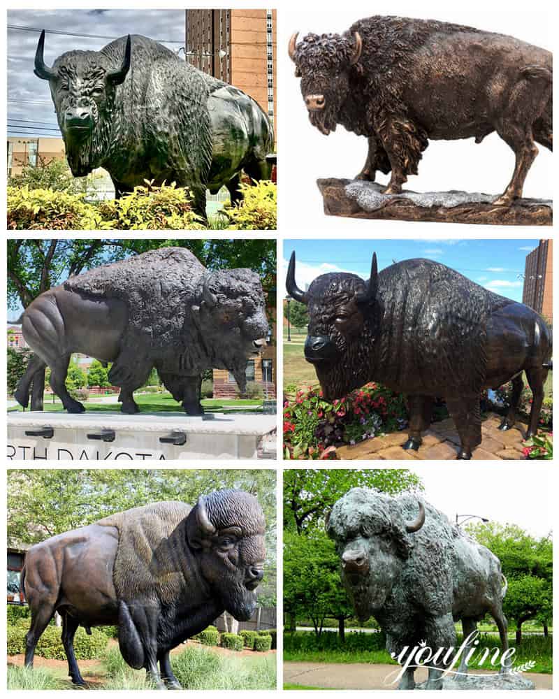 bison statue