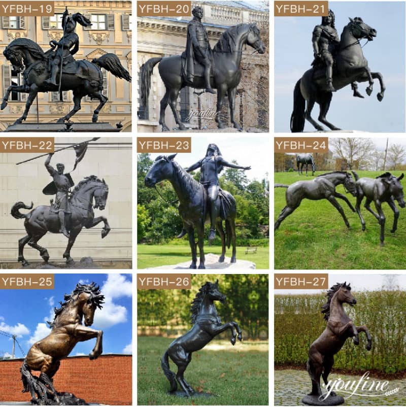 bronze arabian horse sculpture (3)