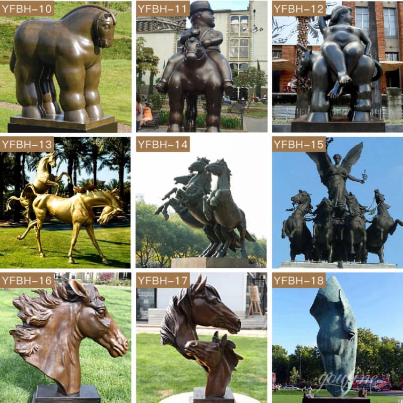 bronze horse statues for sale (2)