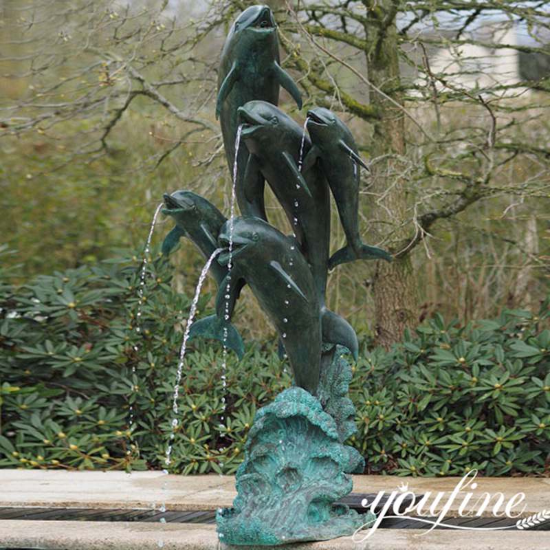 dolphin statue for garden