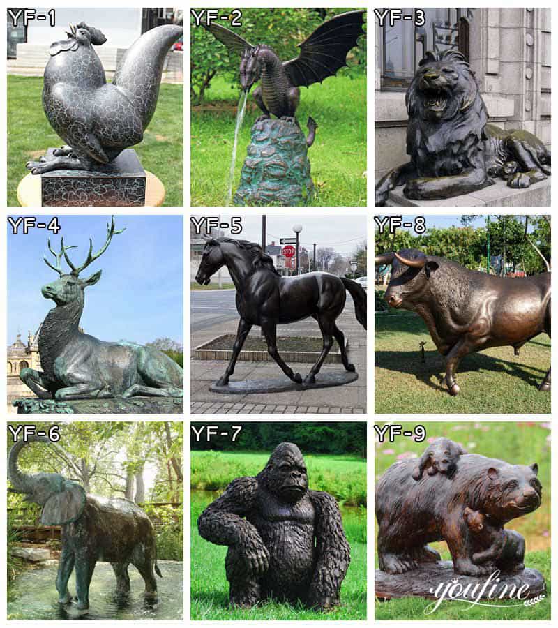 Bronze Statues for Garden Decor