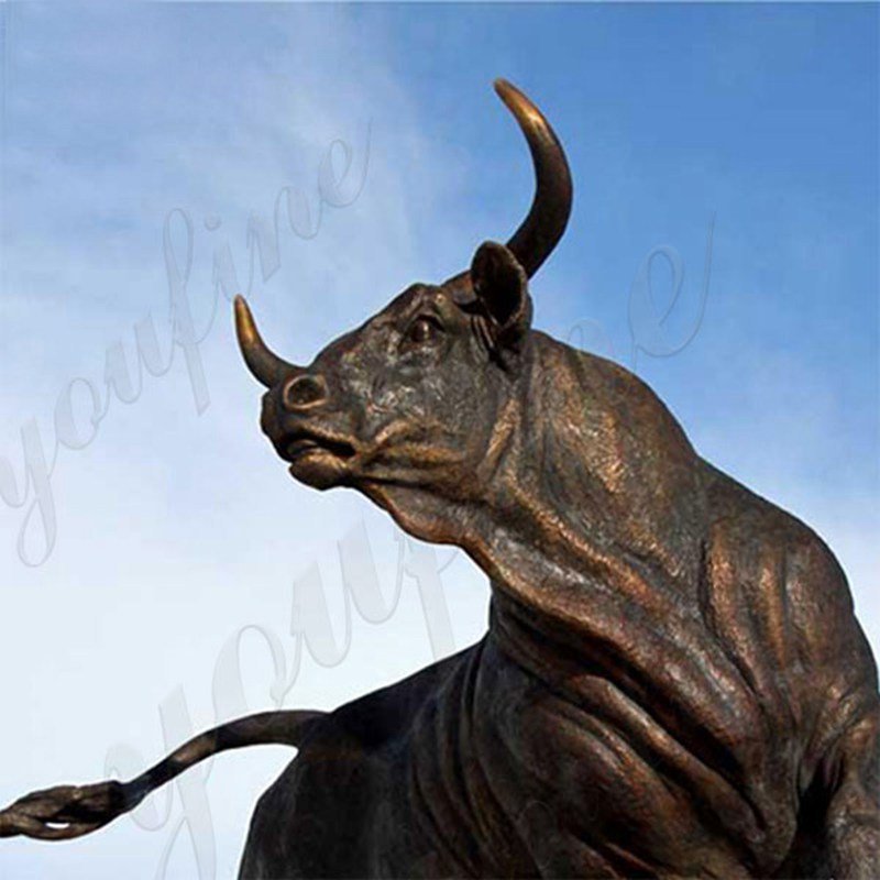 Bronze bull statue (2)