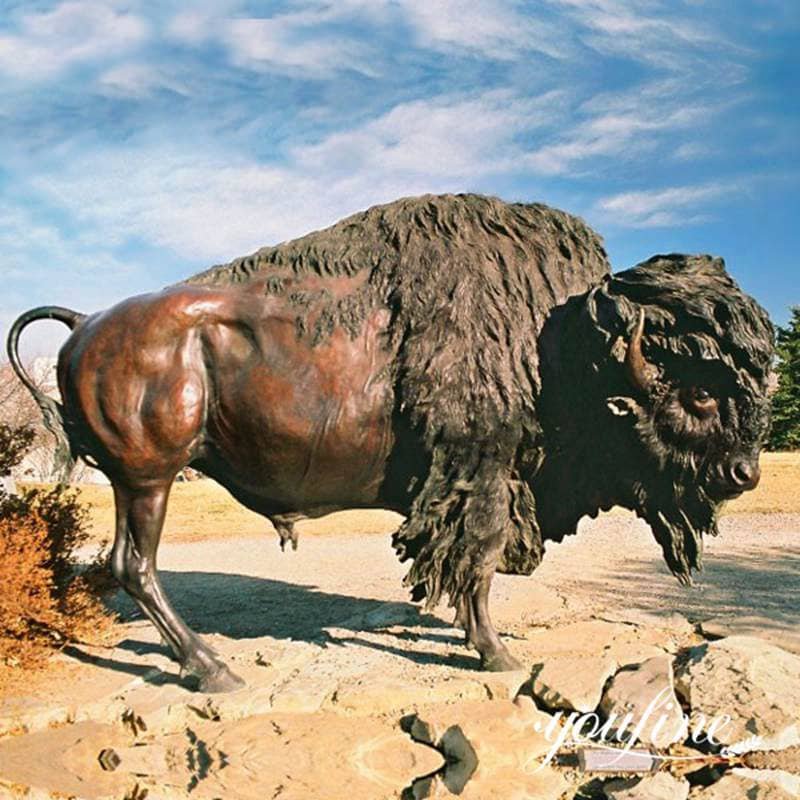 bison statue