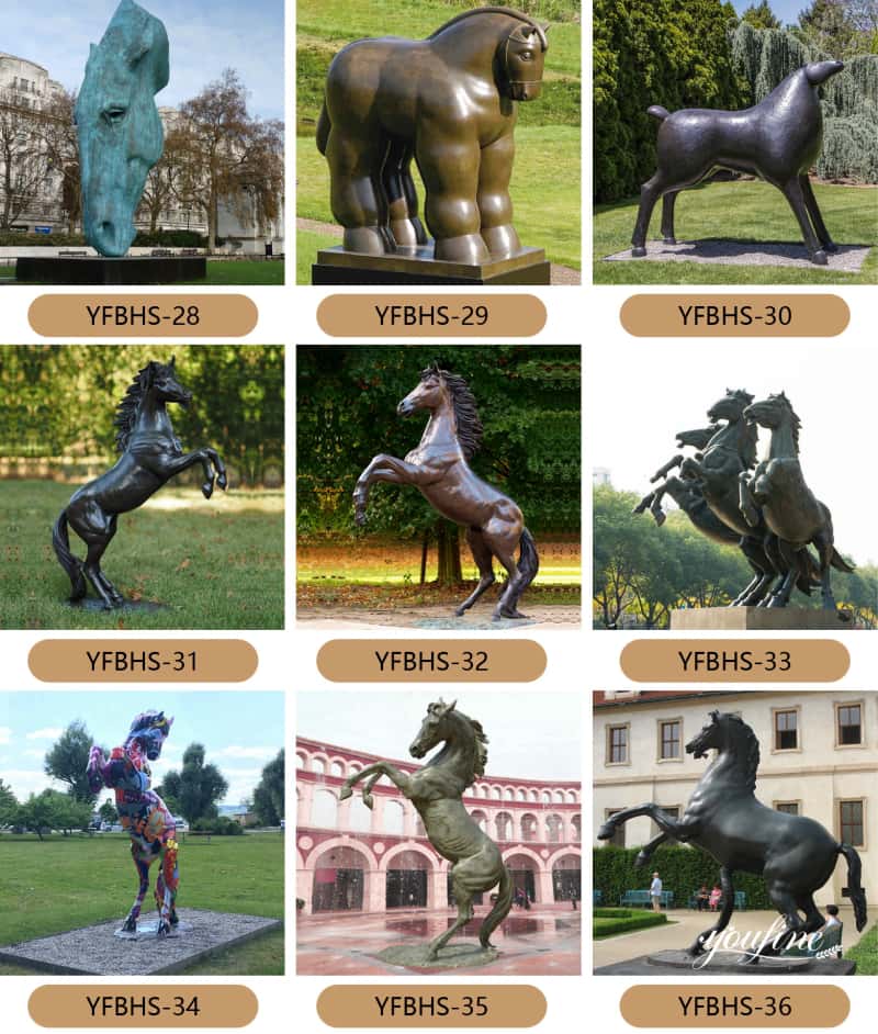 bronze horse sculpture (1)