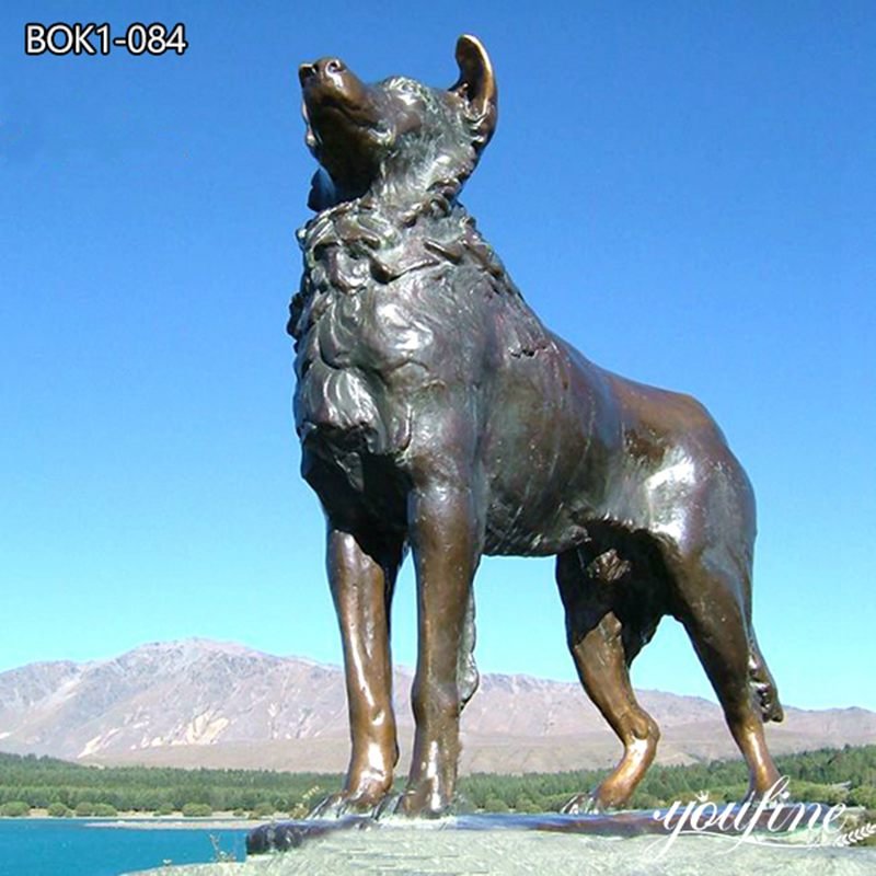 border collie statue-YouFine Sculpture