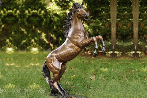 Large Outdoor Antique Bronze Horse Statue for Sale BOKK-221