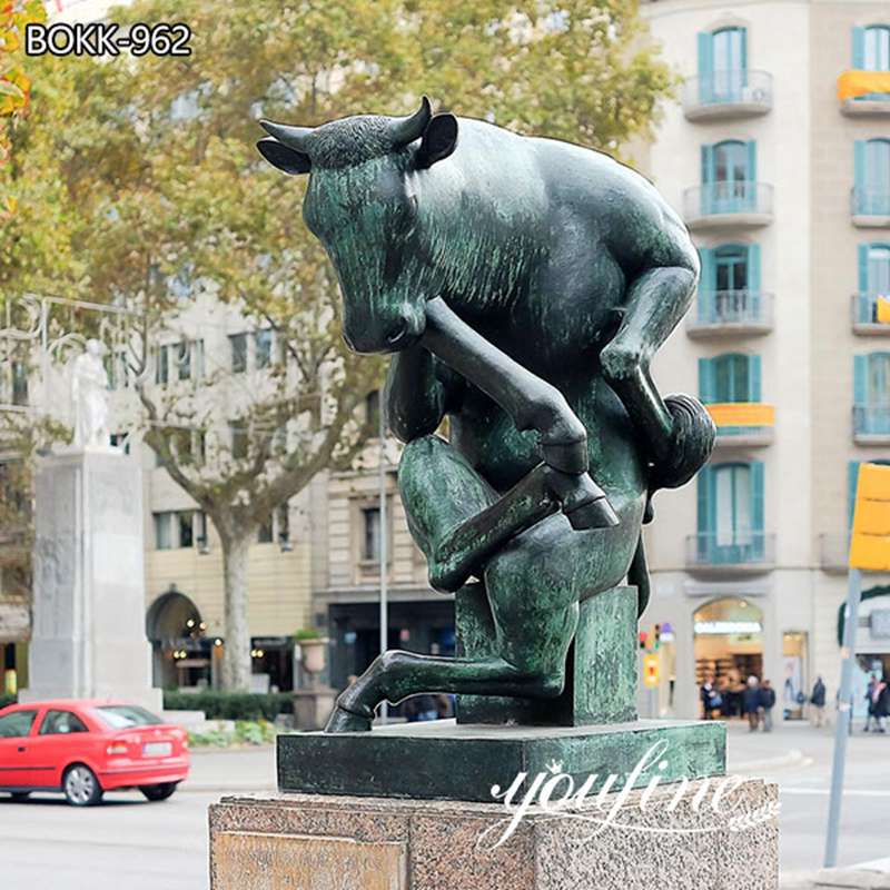 bronze bull sculpture - YouFine Sculpture (2)