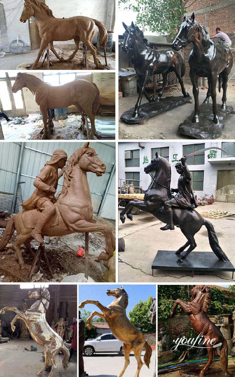 horse bronze sculpture for sale - YouFine Sculpture (1)
