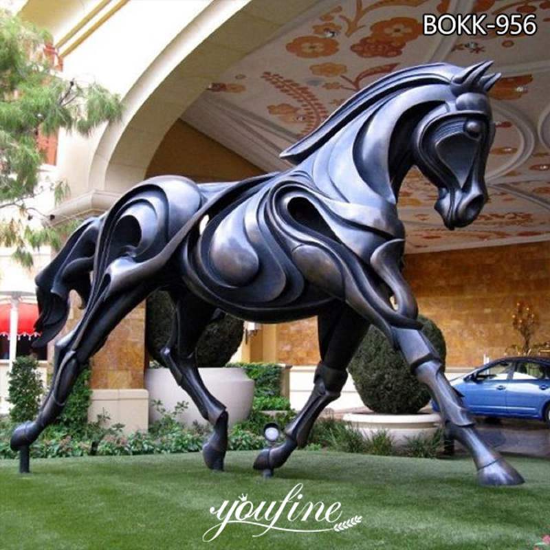 modern horse sculpture - YouFine Sculpture