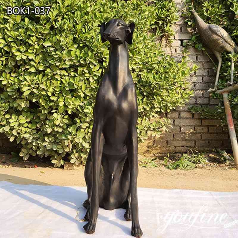 whippet garden ornament - YouFine Sculpture