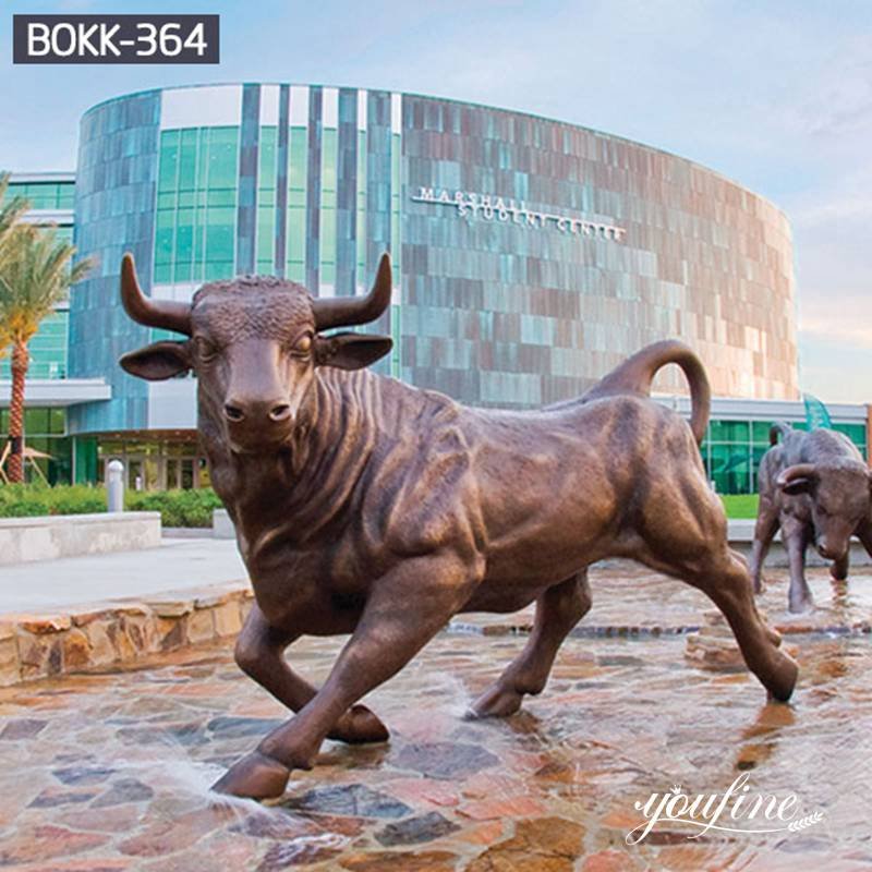 Bronze Life Size Bull Statue from Factory Supply BOKK-364