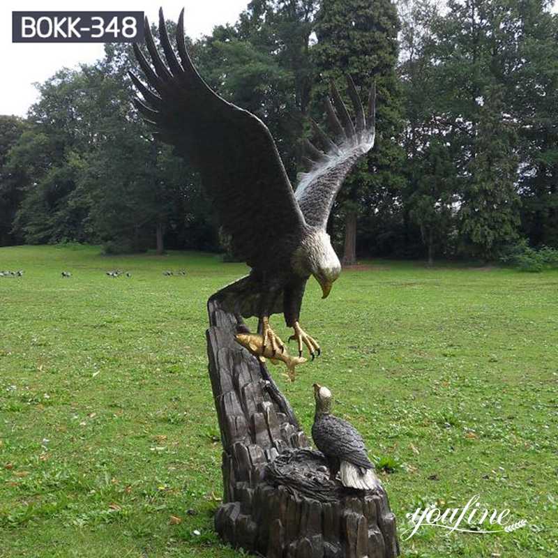 Life Size Eagle Statue - YouFine Sculpture (2)