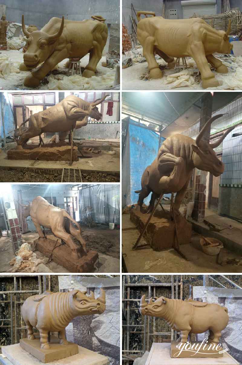 life size bull sculpture - YouFine Sculpture (1)