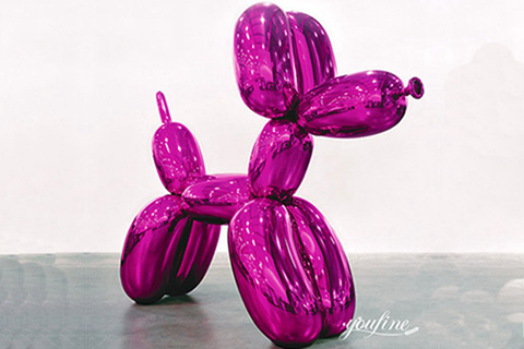 Large Spray Metal Balloon Dog Sculpture Wholesale CSS-17