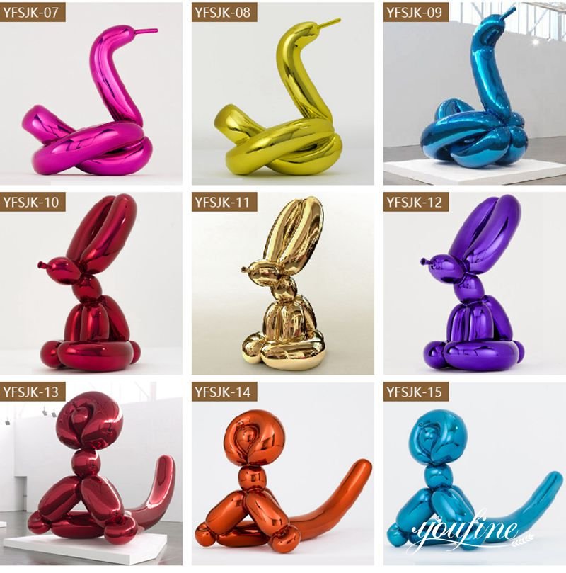 large balloon animal sculpture - YouFine sculpture (1)